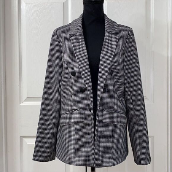 C Est 1946 Black & White Blazer (Size Medium) - Picture 1 of 6
